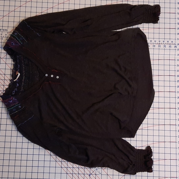 Free People Embroidered Top - Picture 1 of 6